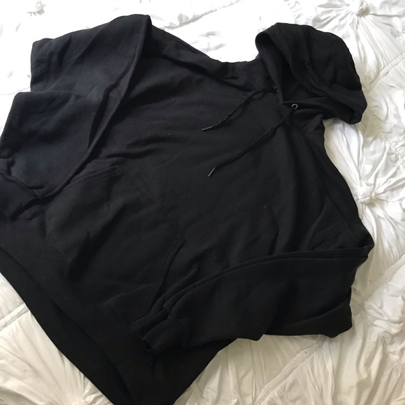 Solid Black Hoodie - Picture 2 of 4